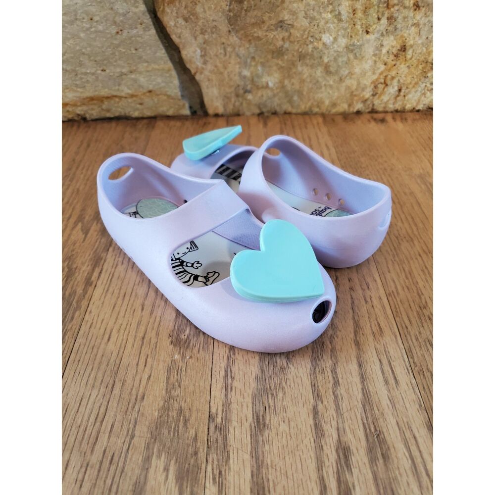 baubles + soles Girls 10 Kaia in Heather Shoes GUC